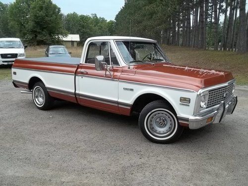 1972 chevrolet c10 cheyenne pickup- factory air