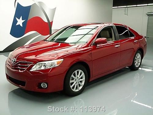 2010 toyota camry xle v6 sunroof nav rear cam 34k miles texas direct auto