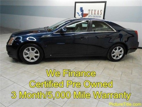 08 cts gps navi leather sunroof heated seats warranty finance texas