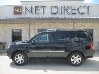 2009 honda pilot touring nav sunroof power leather seats  net direct autos texas