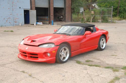 1998 dodge viper rt/10 repairable