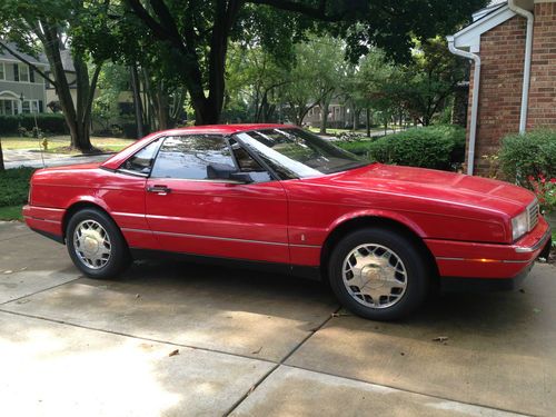 1988 cadillac allante base convertible 2-door 4.1l