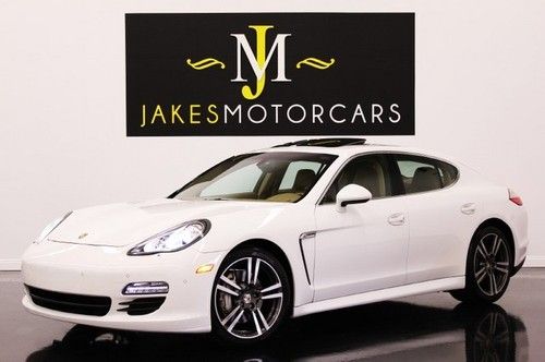 2010 panamera s, white on tan, 20k miles, full leather, 1-owner california car!!