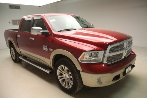 2014 laramie longhorn crew 4x4 navigation sunroof leather heated v8 20s chrome