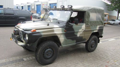 Mercedes g-body g class wolf convertible 4x4 diesel 1985