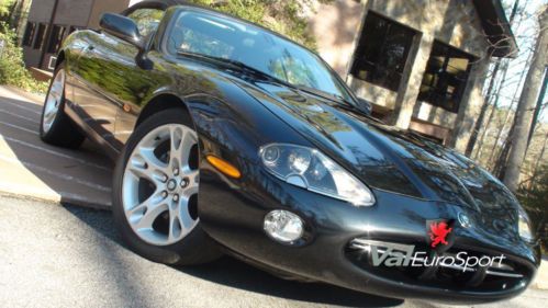 Mint 03 jaguar xk8 ragtop black/dove xen nav 19&#034; all records free ship w/ bin