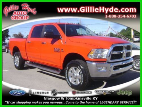 New 2014 slt 4x4 cummins turbo 6.7l i6 6 speed manual crew cab 4wd dodge vs 3500