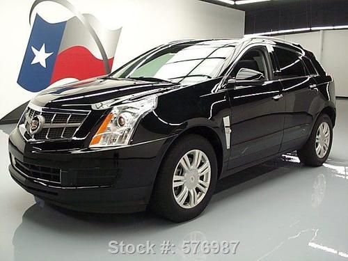 2011 cadillac srx4 lux awd leather pano sunroof nav 39k texas direct auto