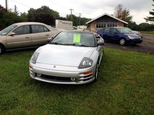 2001 mitsubishi eclipse spyder gt convertible 2-door 3.0l