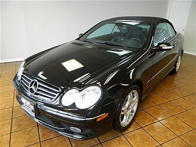 Clk55 amg clk-class 2004 mercedes benz clk 55 amg low miles 2 dr convertible aut