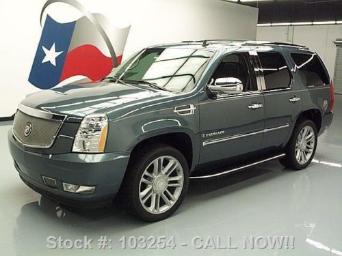 2008 cadillac escalade sunroof nav dvd rear cam 69k mi texas direct auto