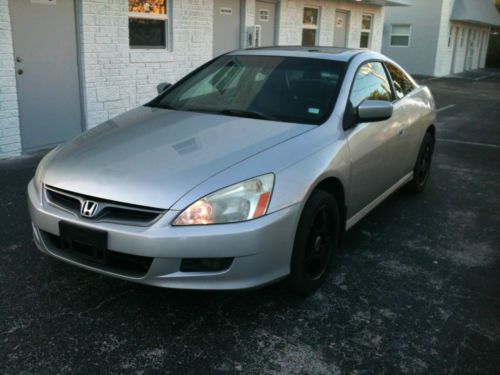 2006 honda accord ex-l 6sp coupe navigation!