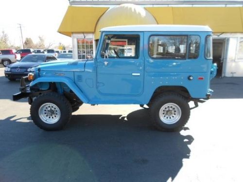 1977 toyota land cruiser frame off restoration..must see 4 speed manual 4