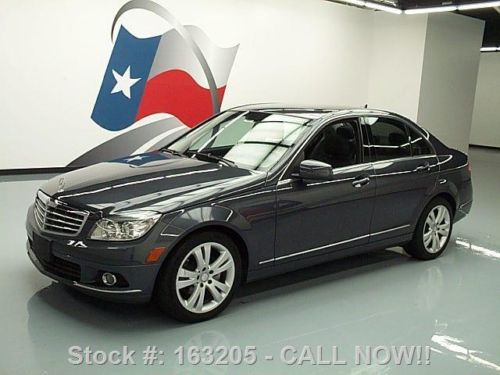 2011 mercedes-benz c300 4matic awd p1 sunroof nav 47k texas direct auto