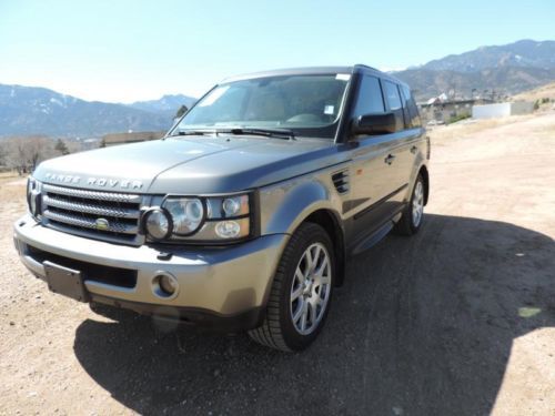 2008 land rover range rover sport 4wd 4dr hse