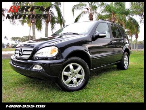 Florida awd mercedes-benz ml350 inspiration edition just traded clean carfax