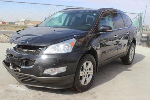 2011 chevrolet traverse lt awd damaged salvage economical export welcome!!