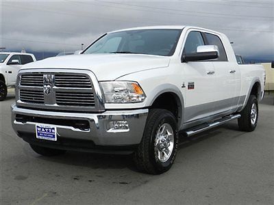 Dodge ram mega cab laramie 4x4 cummins diesel 6 speed manual nav leather tow