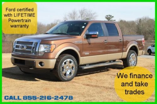 2012 lariat 4wd leather ecoboost bedliner low miles