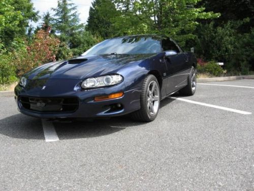 Anniversary edition, 2002 chevrolet camaro z28 ss coupe 2-door 5.7l