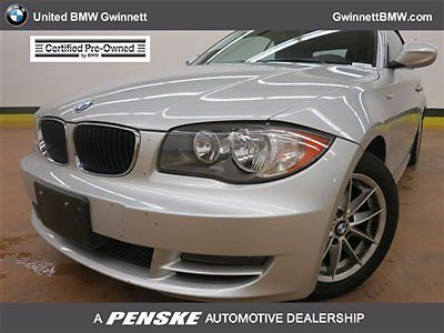 128i 1 series low miles 2 dr convertible automatic gasoline 3.0l straight 6 cyl