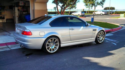 2004 bmw m3 silver/black smg - never seen snow, cali car, always garaged!!!