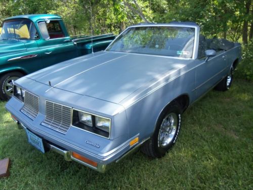 1983 oldsmobile cutlass calais rare convertible olds hot rod street rod classic