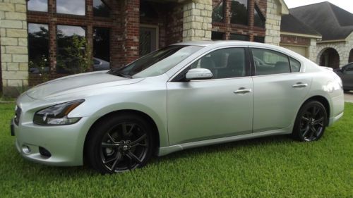 2014 nissan maxima 3.5 sv sport pkg navi 19&#034; rear cam leather -- free shipping