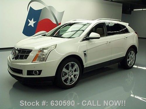 2010 cadillac srx performance pano sunroof nav 20&#039;s 47k texas direct auto