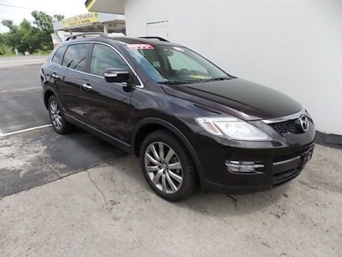 2008 warranty!!    mazda cx-9 grand touring awd   leather dvd navigation 3rd row