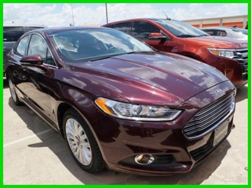 2013 ford fusion hybrid se ford certified 7yr/100k miles