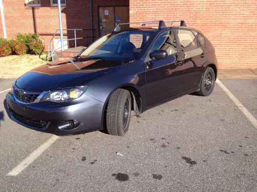 2009 subaru impreza wagon 5 spd