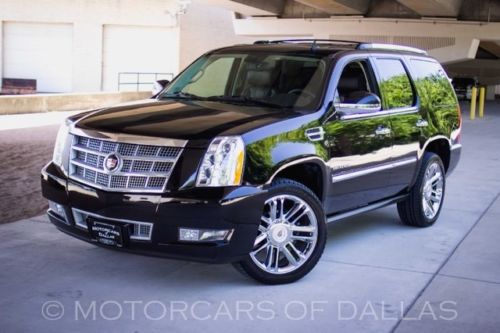 2011 cadillac escalade platinum quad buckets bose sat radio navigation tv/dvd