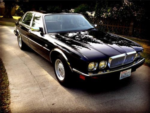 1989 jaguar xj6 classic black - low miles 25k loaded *rare find* low reserve