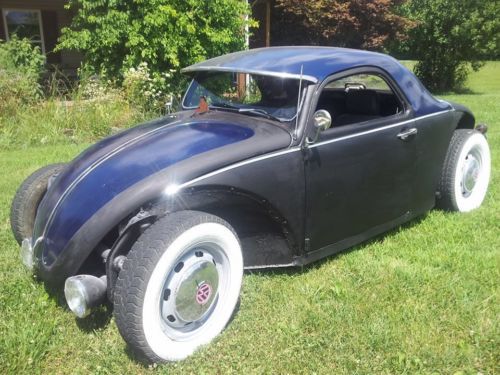 1968 68 volkswagen beetle vw rat rod hot radical chopped top custom one of kind