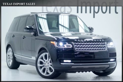 2014 range rover supercharged 2k miles,22-inch wheels,meridian,vision pkg.