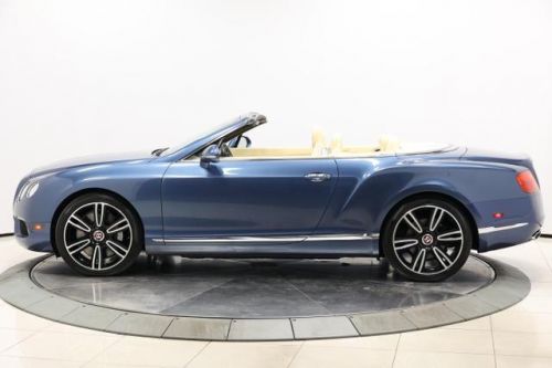 2013 bentley continental gtc convertible 2d