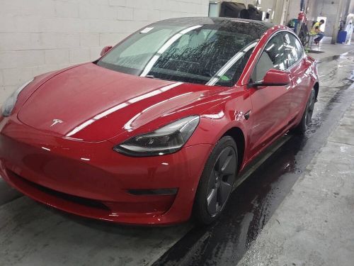 2021 tesla model 3 standard range plus 4dr sedan