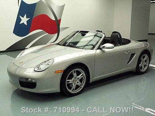 2007 porsche boxster roadster 5-spd heated seats 8k mi texas direct auto