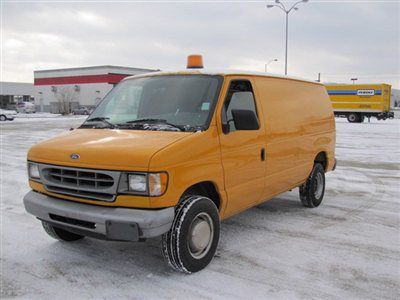 2000 ford e250 cargo van government fleet surplus v8