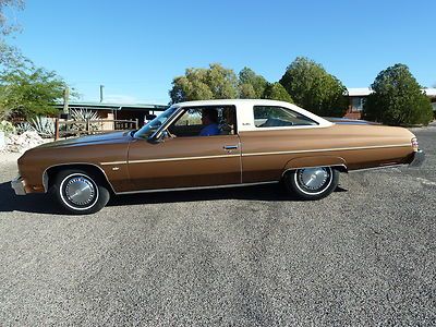 1976 chevy caprice classic 1-owner az car 2-door couple auto air 350 v-8