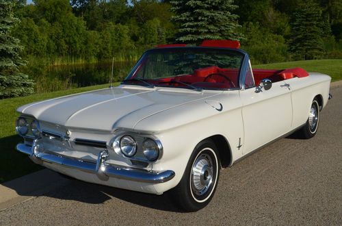Sell used 1962 Chevrolet Corvair Monza 900 Convertible, 4-speed, 6 ...
