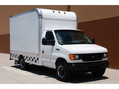 2006 ford e-350 diesel 12-foot box van e350 *marathon frp high cube* cutaway