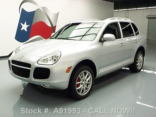 2005 porsche cayenne turbo tiptronic awd sunroof nav! texas direct auto