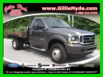 2004 used 6 speed manual turbo 6.0 powerstroke diesel dual rear wheel vs. f-250