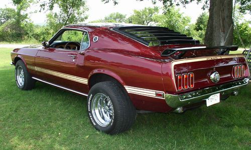 Sell used 1969 Ford Mustang Mach 1 Fastback 351 Cleveland 4 speed in ...
