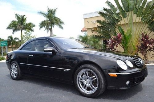 $128,270 msrp florida cl600 twin turbo v12 493 horsepower chrome amg wheels