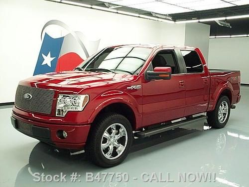2010 ford f-150 fx2 sport crew side steps bedliner 20's texas direct auto