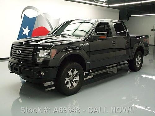 2012 ford f-150 4x4 fx4 supercrew sunroof nav 25k miles texas direct auto