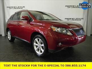 2011 lexus rx 350 certified nav heads up backup cam leather xm park assist moon